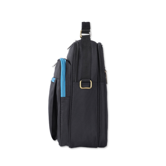Black-Blue, Headquarter Travel & Office Bag-3
