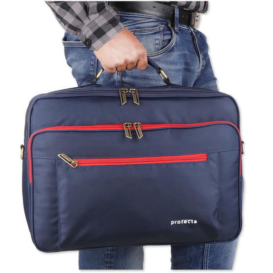 Navy-Red, Headquarter Travel & Office Bag-8