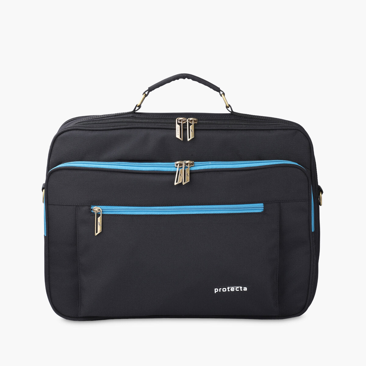 Black-Blue, Headquarter Travel & Office Bag-Main