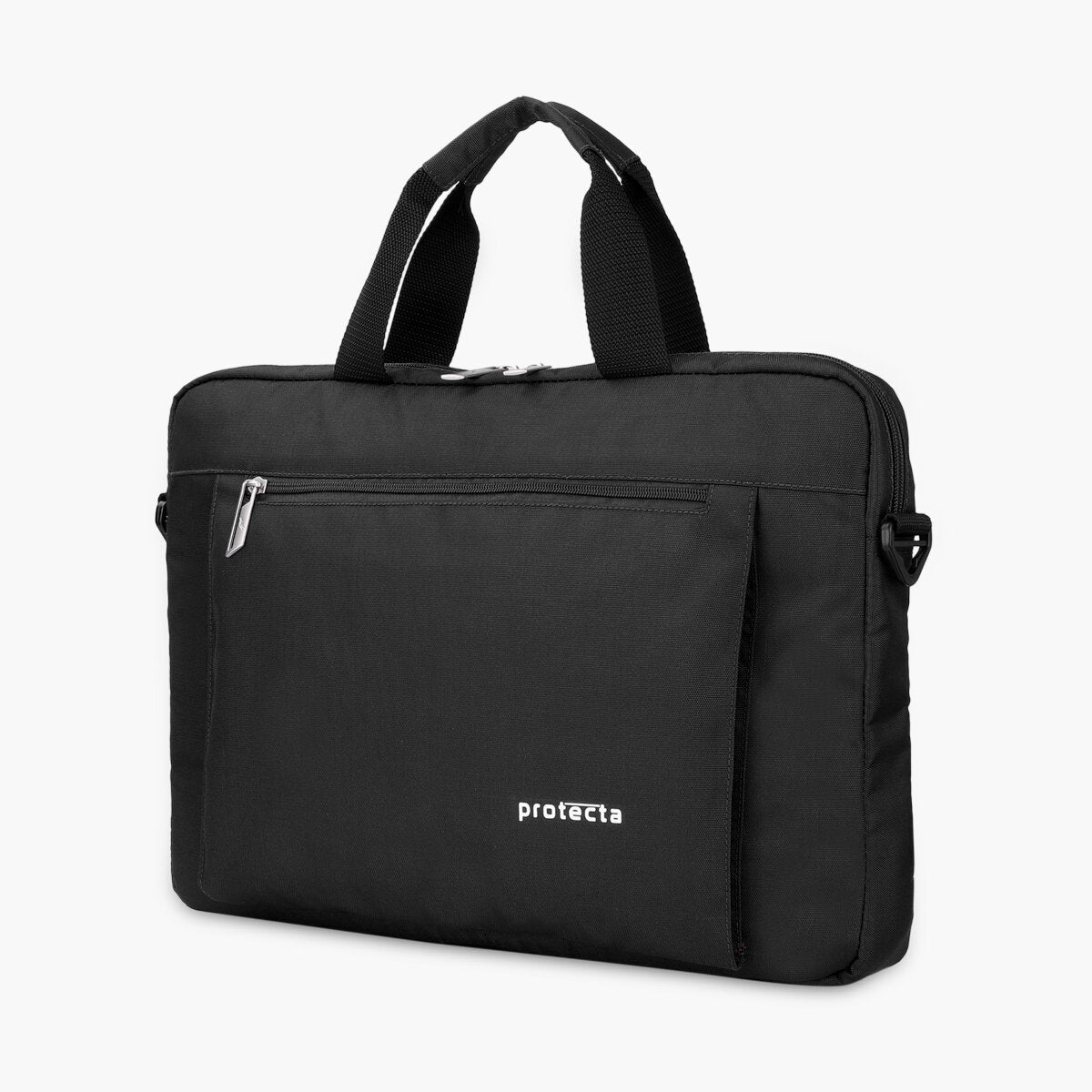 Black | Protecta Headquarter Lite Slim Office Laptop Bag-2