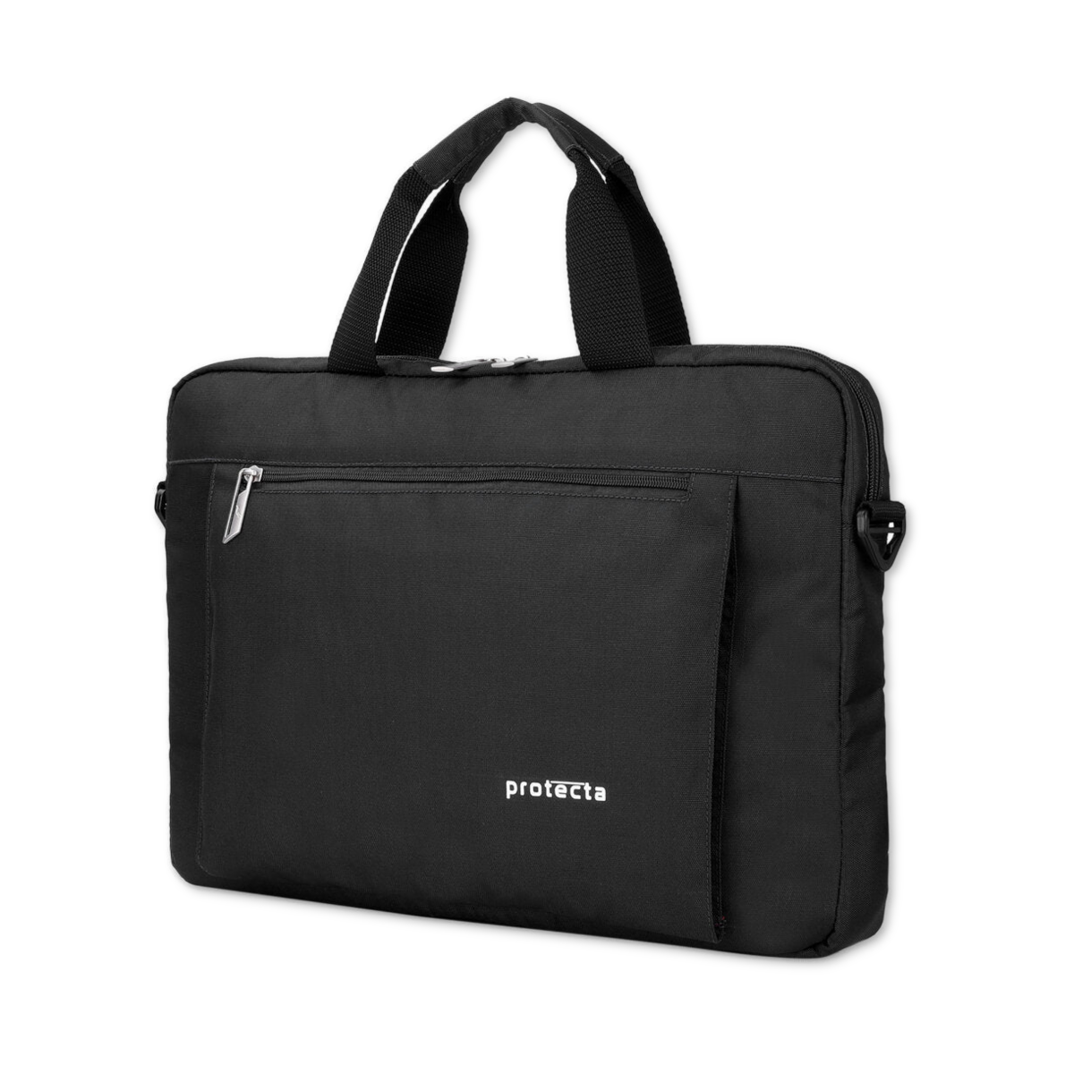 Black | Protecta Headquarter Lite Slim Office Laptop Bag-2