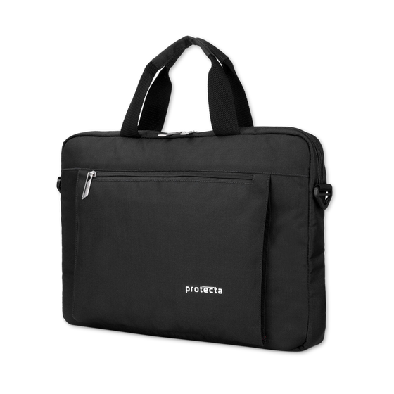Black | Protecta Headquarter Lite Slim Office Laptop Bag-2