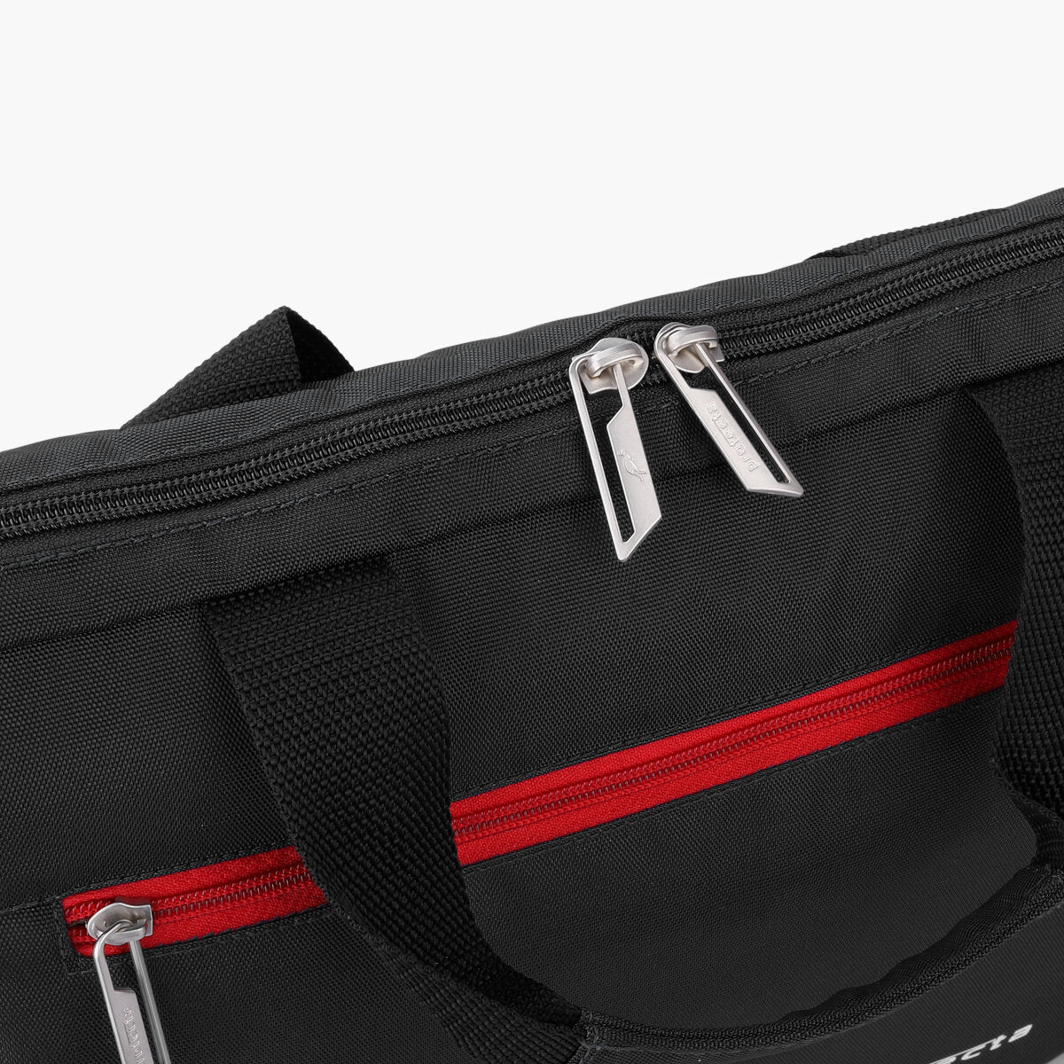 Black-Red | Protecta Headquarter Lite Slim Office Laptop Bag-8