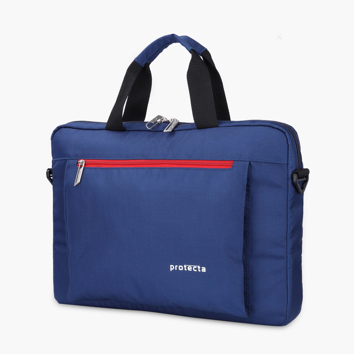 Navy-Red | Protecta Headquarter Lite Slim Office Laptop Bag-2