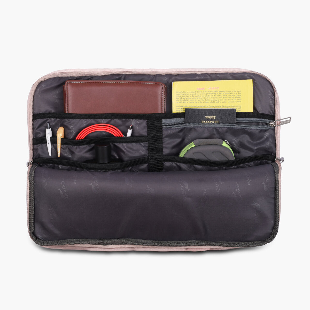 Pink | Protecta High Pedestal Office Laptop Bag - 4