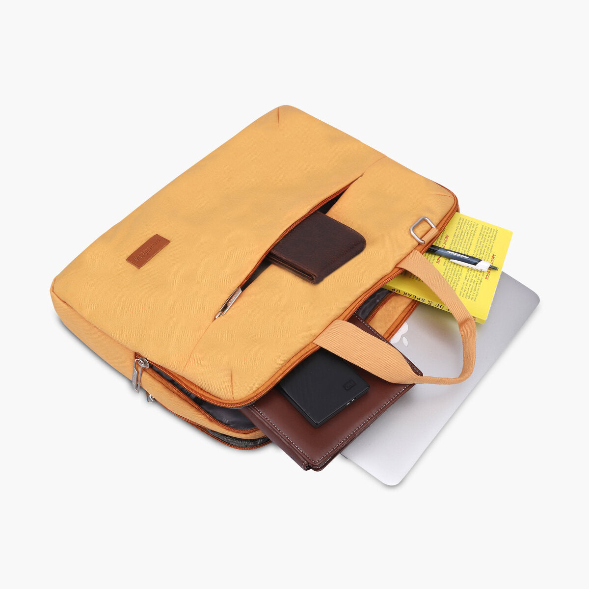 Yellow | Protecta High Pedestal Office Laptop Bag - 1