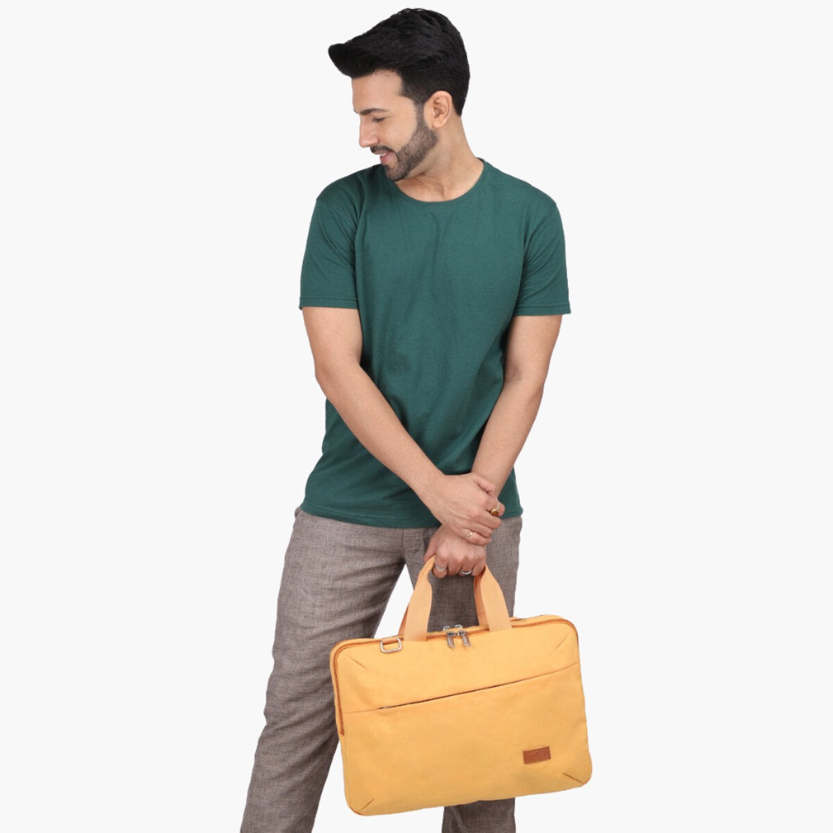 Yellow | Protecta High Pedestal Office Laptop Bag - 3