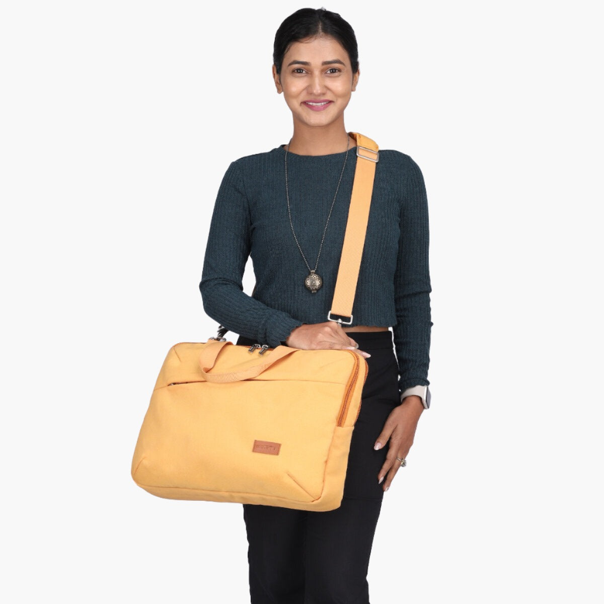 Yellow | Protecta High Pedestal Office Laptop Bag - 5