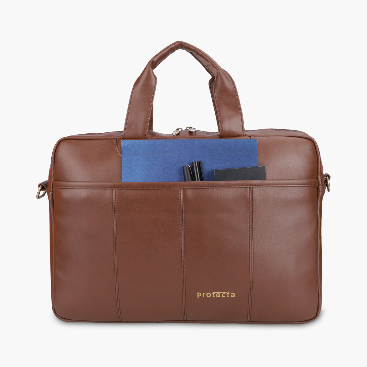 Brown | Protecta Higher Ground Premium Office Laptop Bag-5