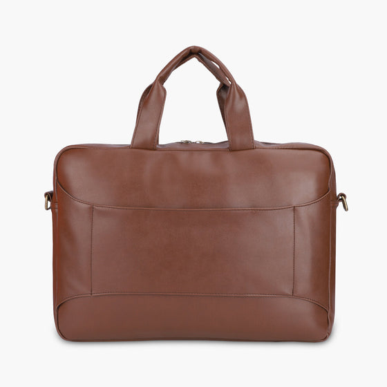 Brown | Protecta Higher Ground Premium Office Laptop Bag-6
