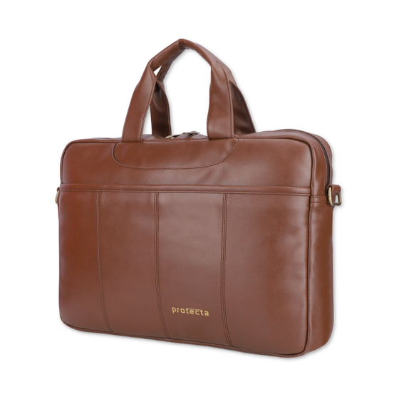 Brown | Protecta Higher Ground Premium Office Laptop Bag-3