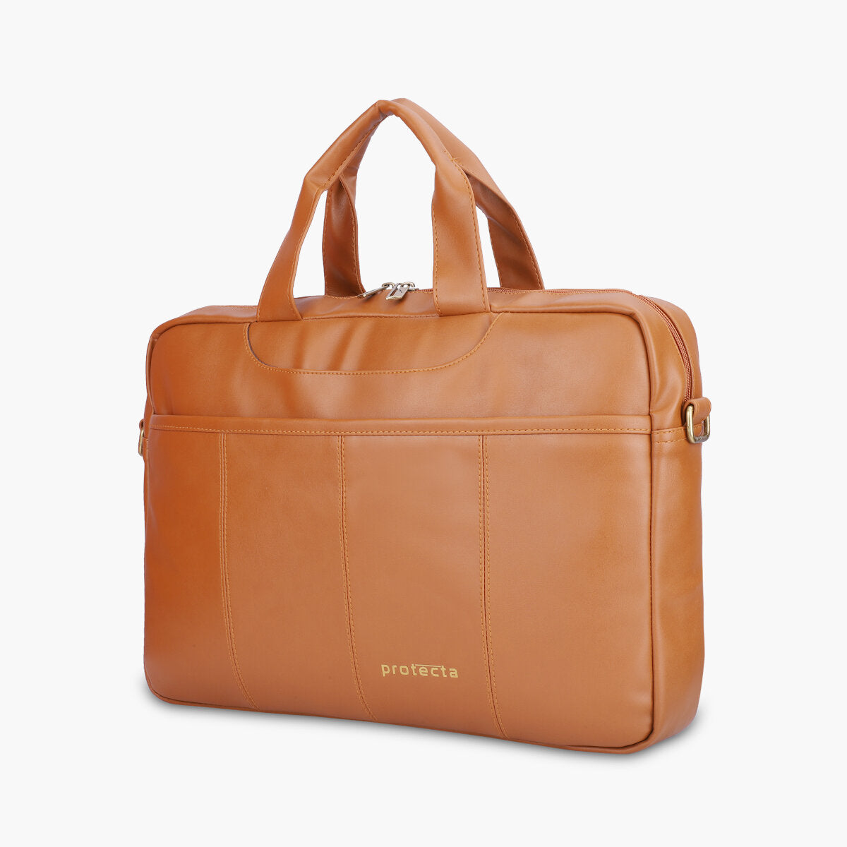 Tan | Protecta Higher Ground Premium Office Laptop Bag-2