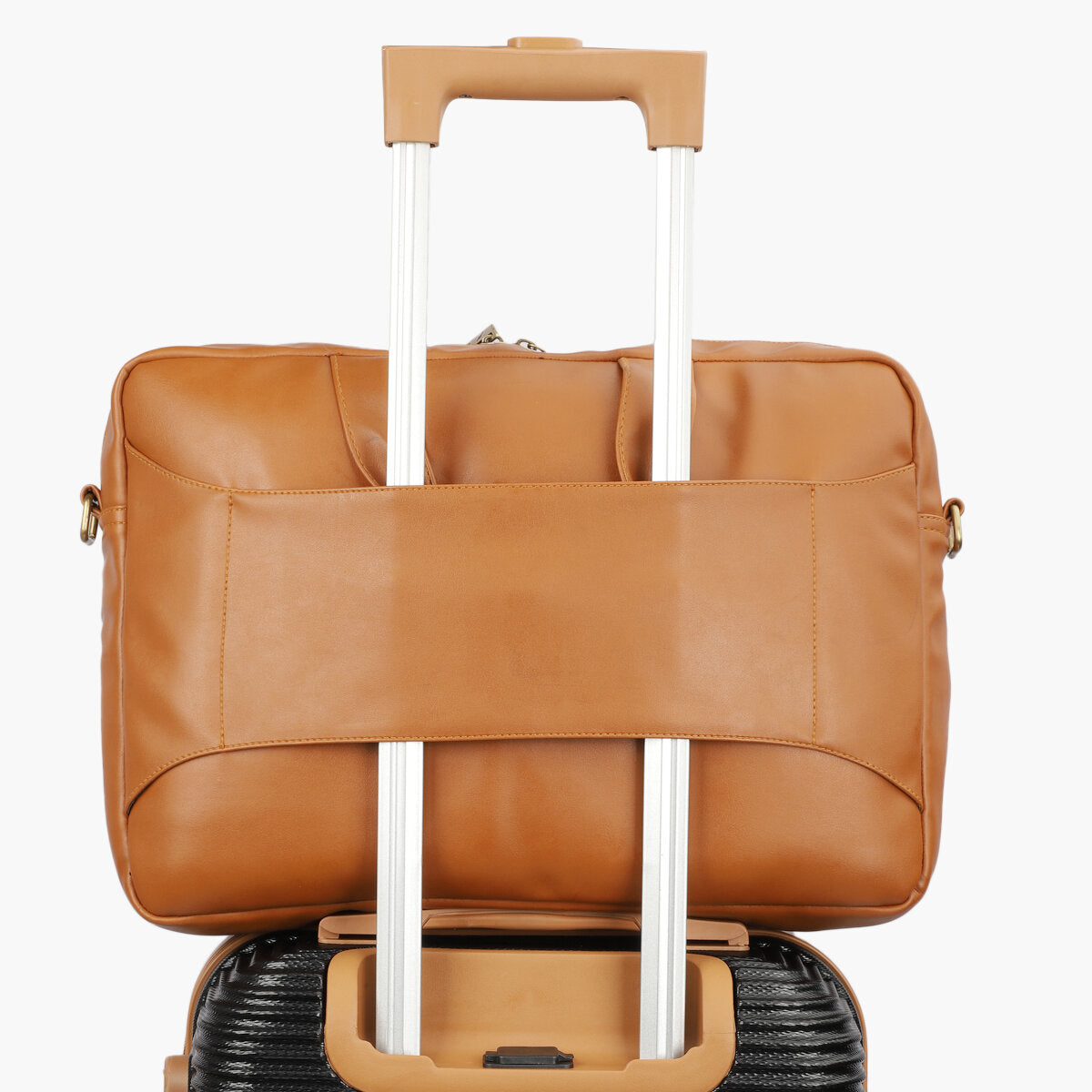Tan | Protecta Higher Ground Premium Office Laptop Bag-8