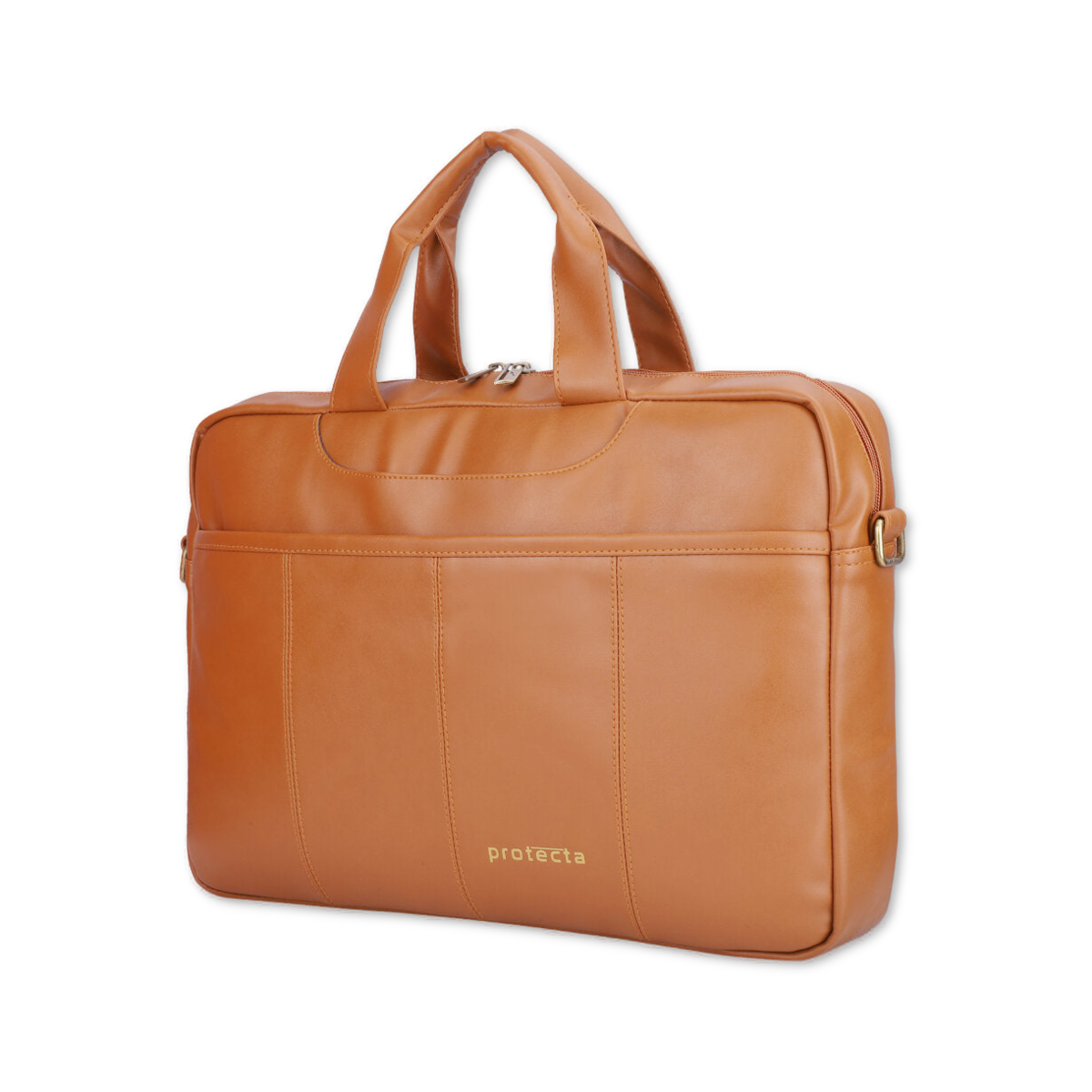 Tan | Protecta Higher Ground Premium Office Laptop Bag-2