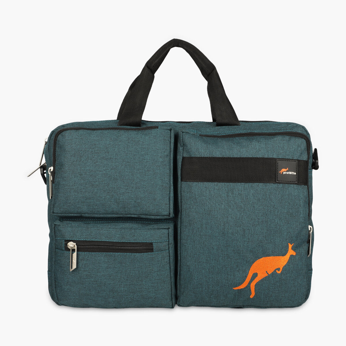 Moss Green, Protecta Leap Laptop Office Bag-Main