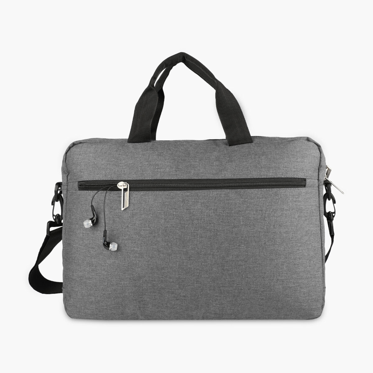 Stone Grey, Protecta Leap Laptop Office Bag-7