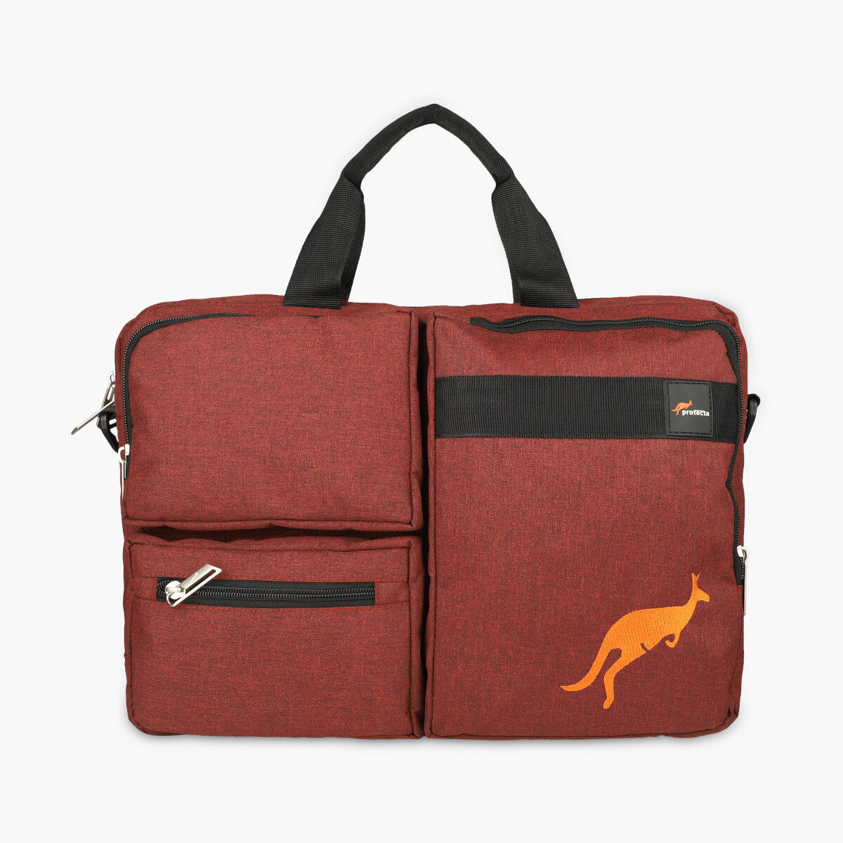 Rust Red, Protecta Leap Laptop Office Bag-Main