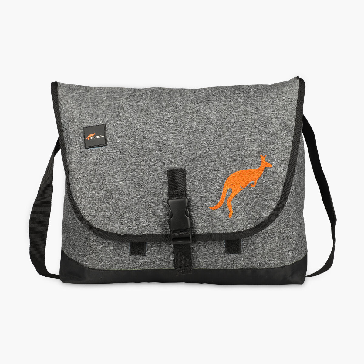 Stone Grey, Protecta Leap Laptop Office Messenger Bag-Main