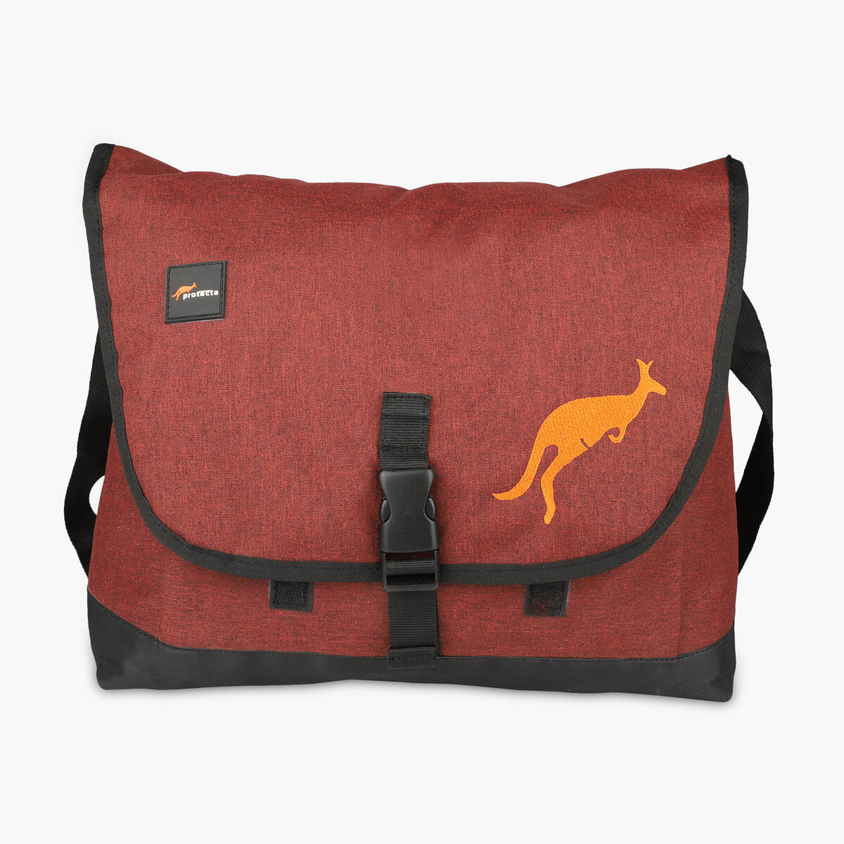 Rust Red, Protecta Leap Laptop Office Messenger Bag-Main