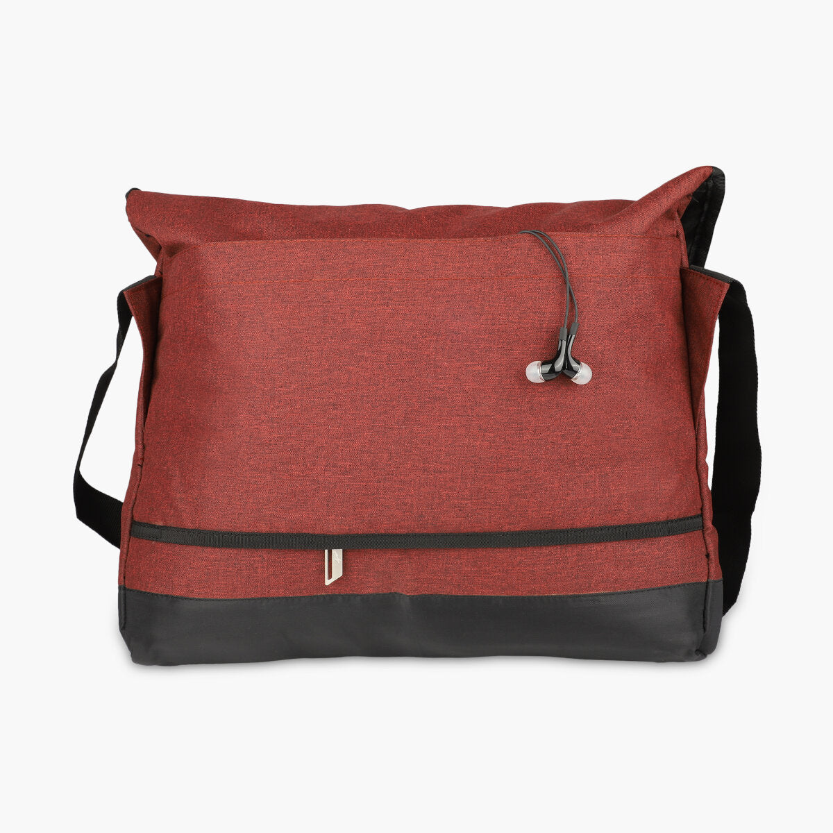Rust Red, Protecta Leap Laptop Office Messenger Bag-5
