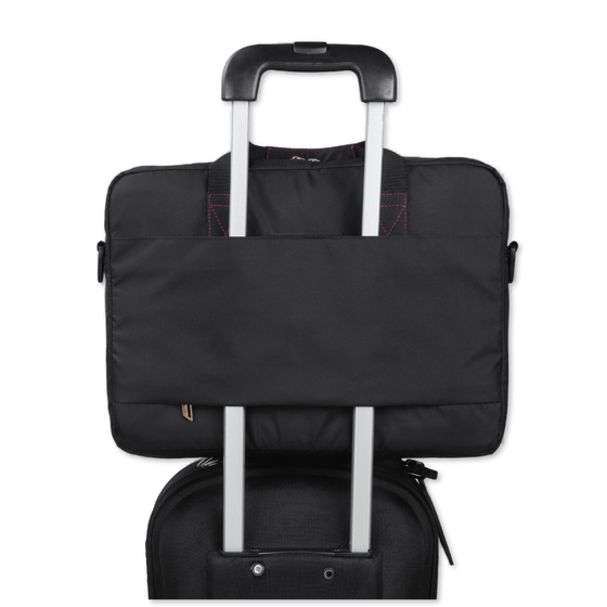 Black Pink, Protecta Momentum Laptop Office Bag-8