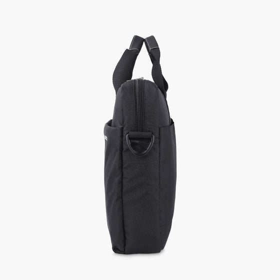Black Green, Protecta Momentum Laptop Office Bag-3