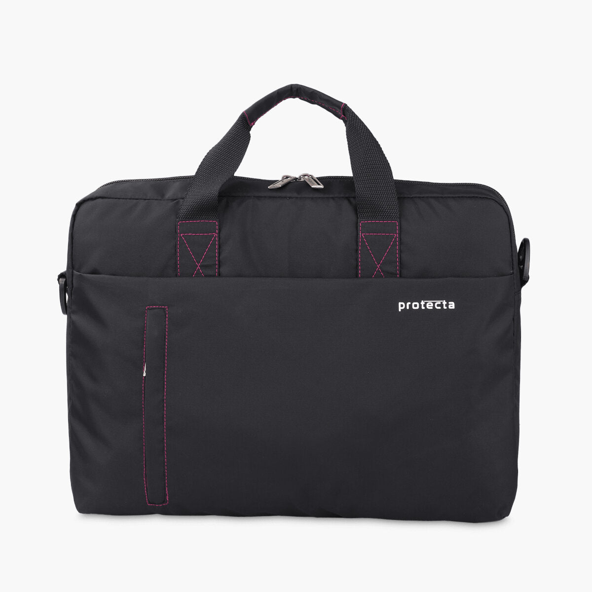 Black Pink, Protecta Momentum Laptop Office Bag-Main