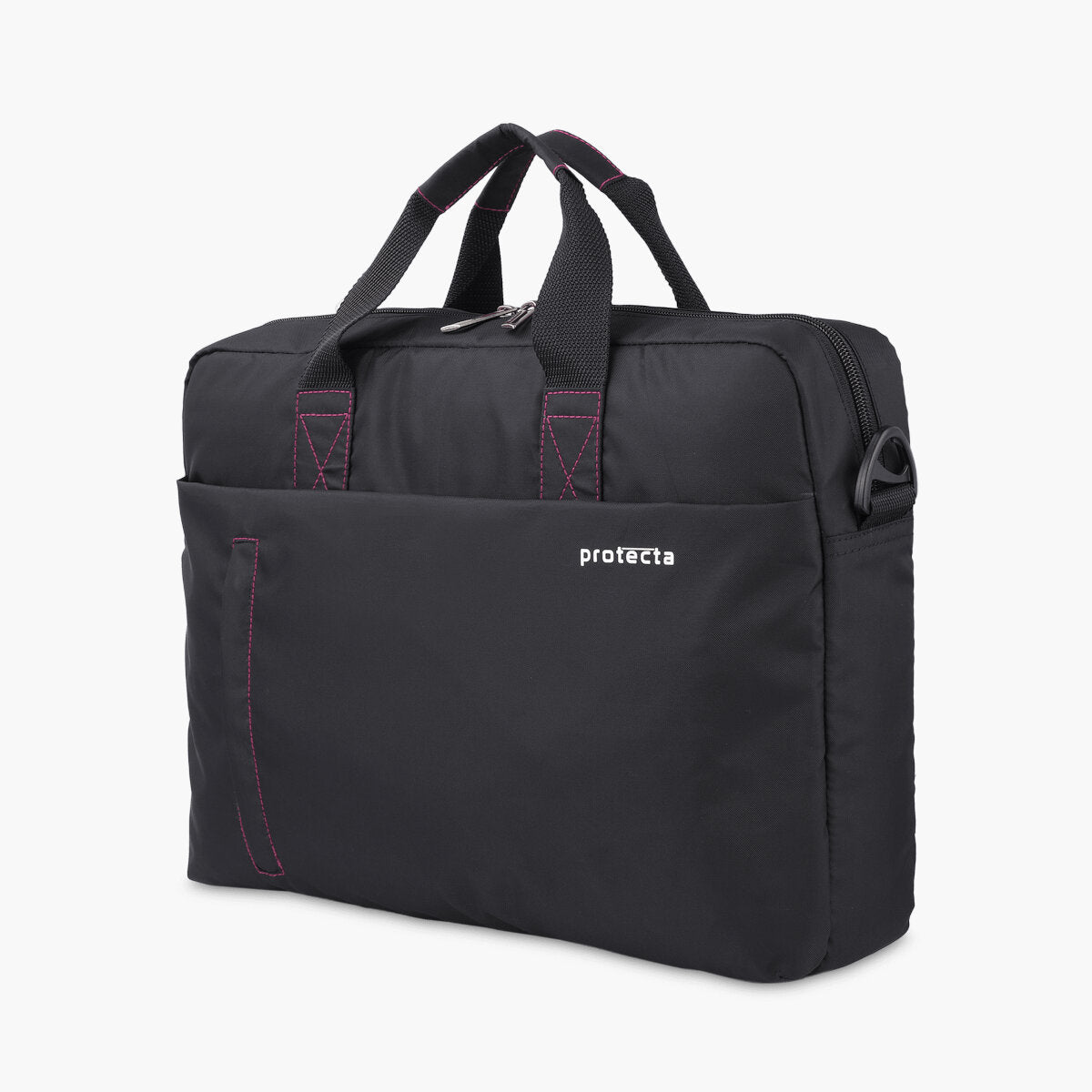 Black Pink, Protecta Momentum Laptop Office Bag-2