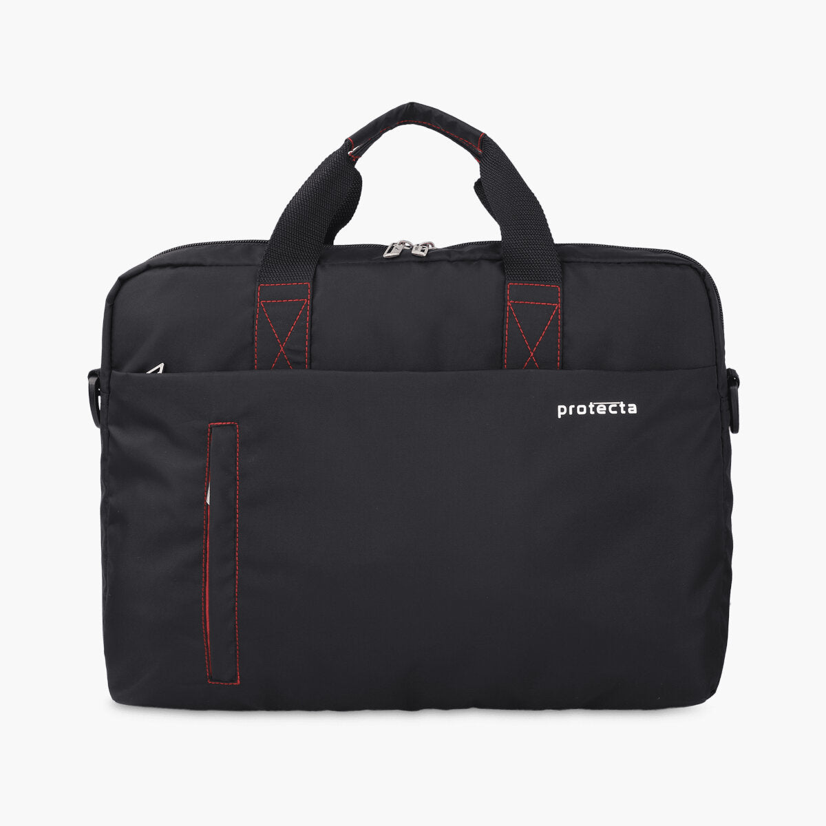 Black Red, Protecta Momentum Laptop Office Bag-Main