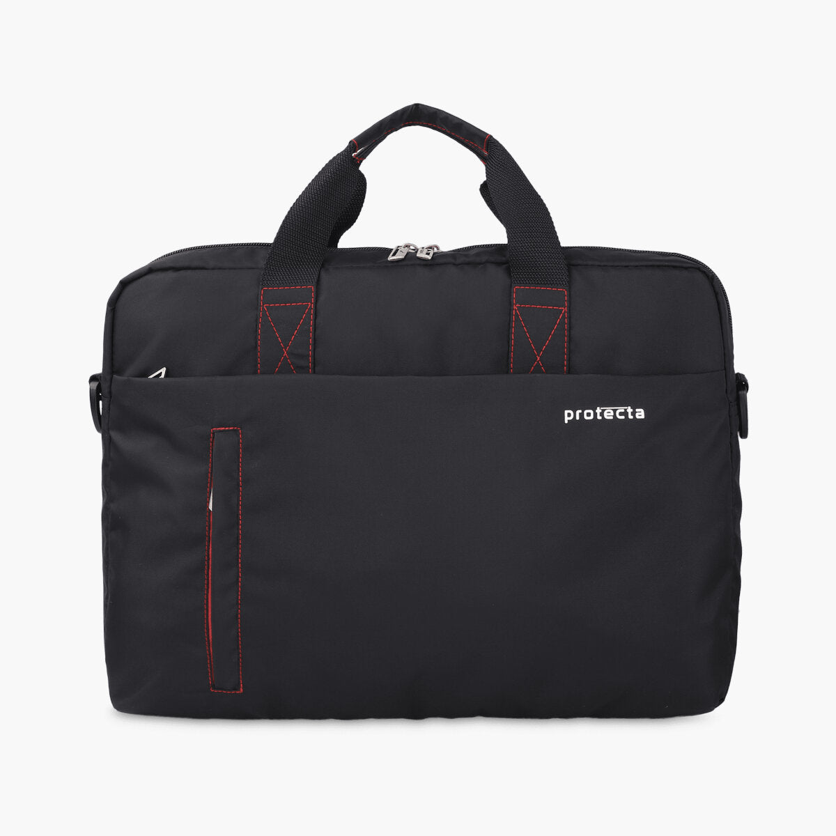 Black Red, Protecta Momentum Laptop Office Bag-Main