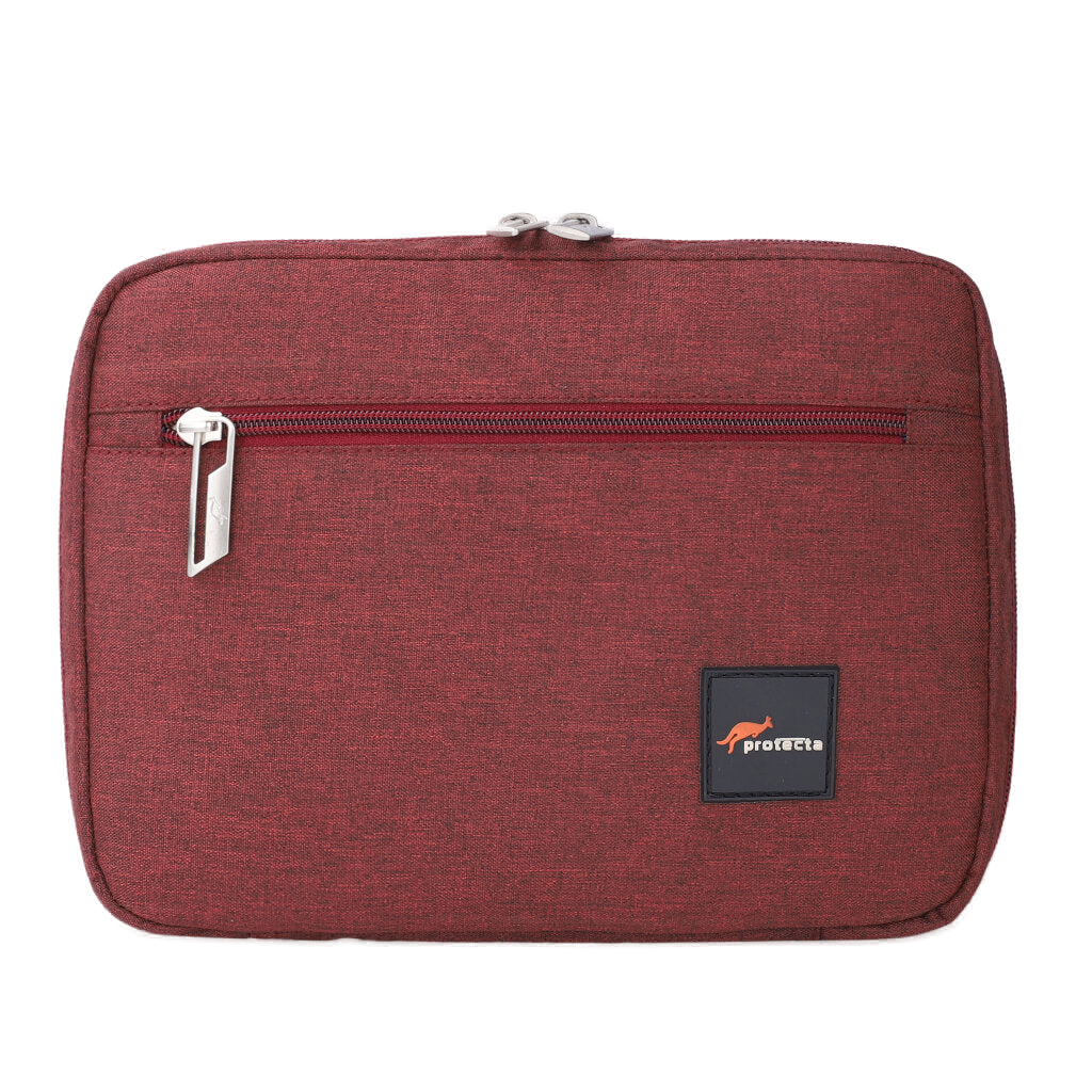 Rust Red | Protecta Mr Organiser Electronic Accessory Bag-Main
