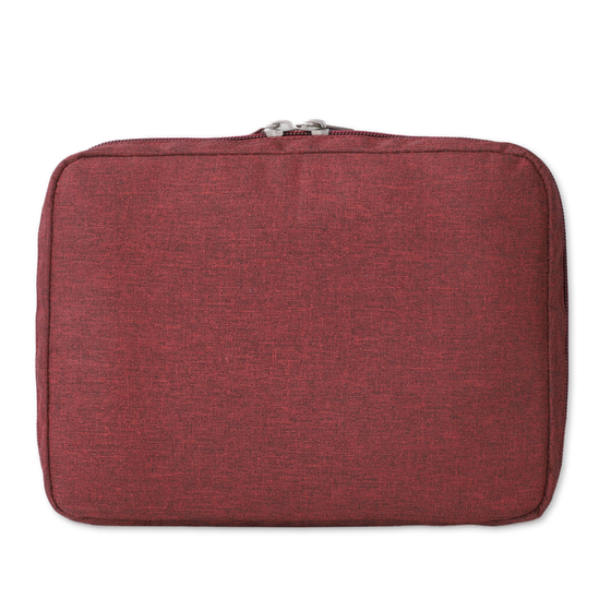 Rust Red | Protecta Mr Organiser Electronic Accessory Bag-4