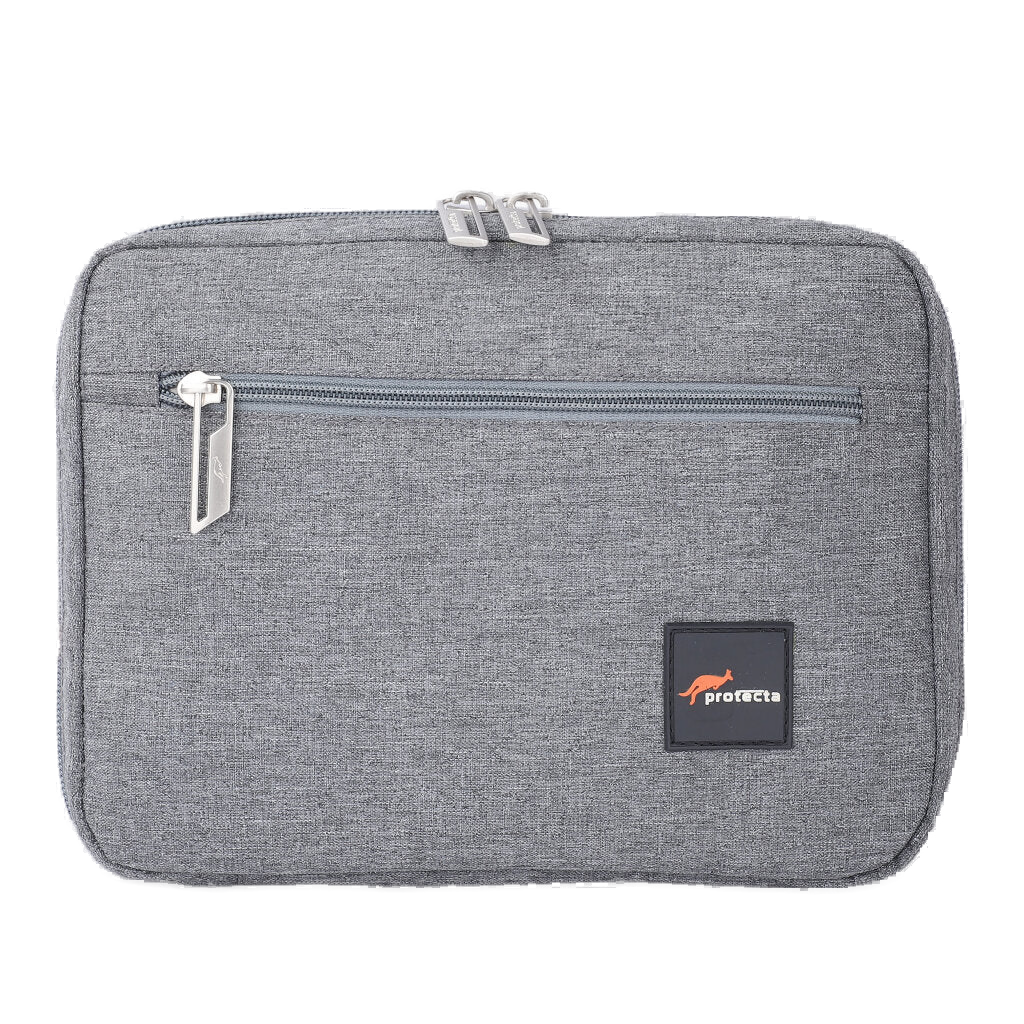 Stone Grey | Protecta Mr Organiser Electronic Accessory Bag-Main