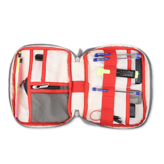 Stone Grey | Protecta Mr Organiser Electronic Accessory Bag-1