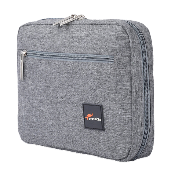 Stone Grey | Protecta Mr Organiser Electronic Accessory Bag-2