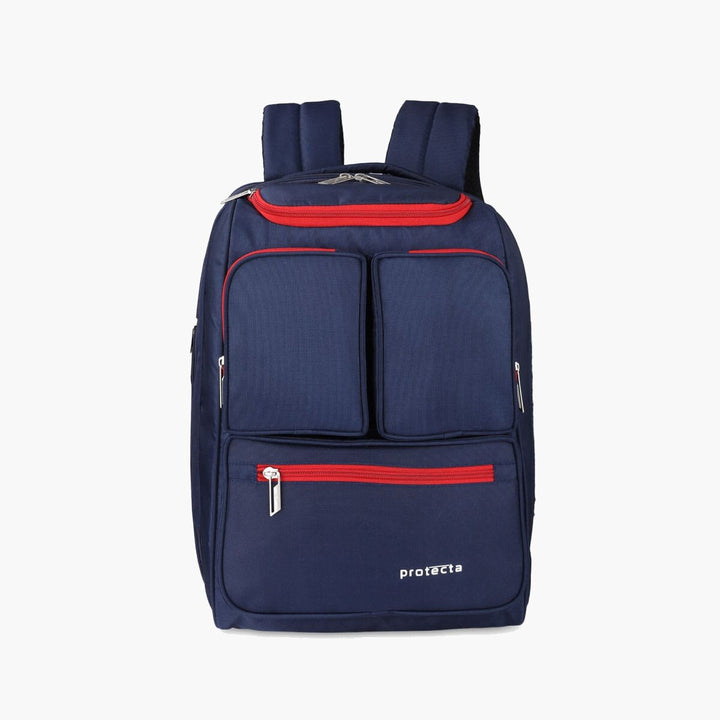 Navy-Red | Protecta Organised Chaos XL Travel Convertible Laptop Backapck-Main