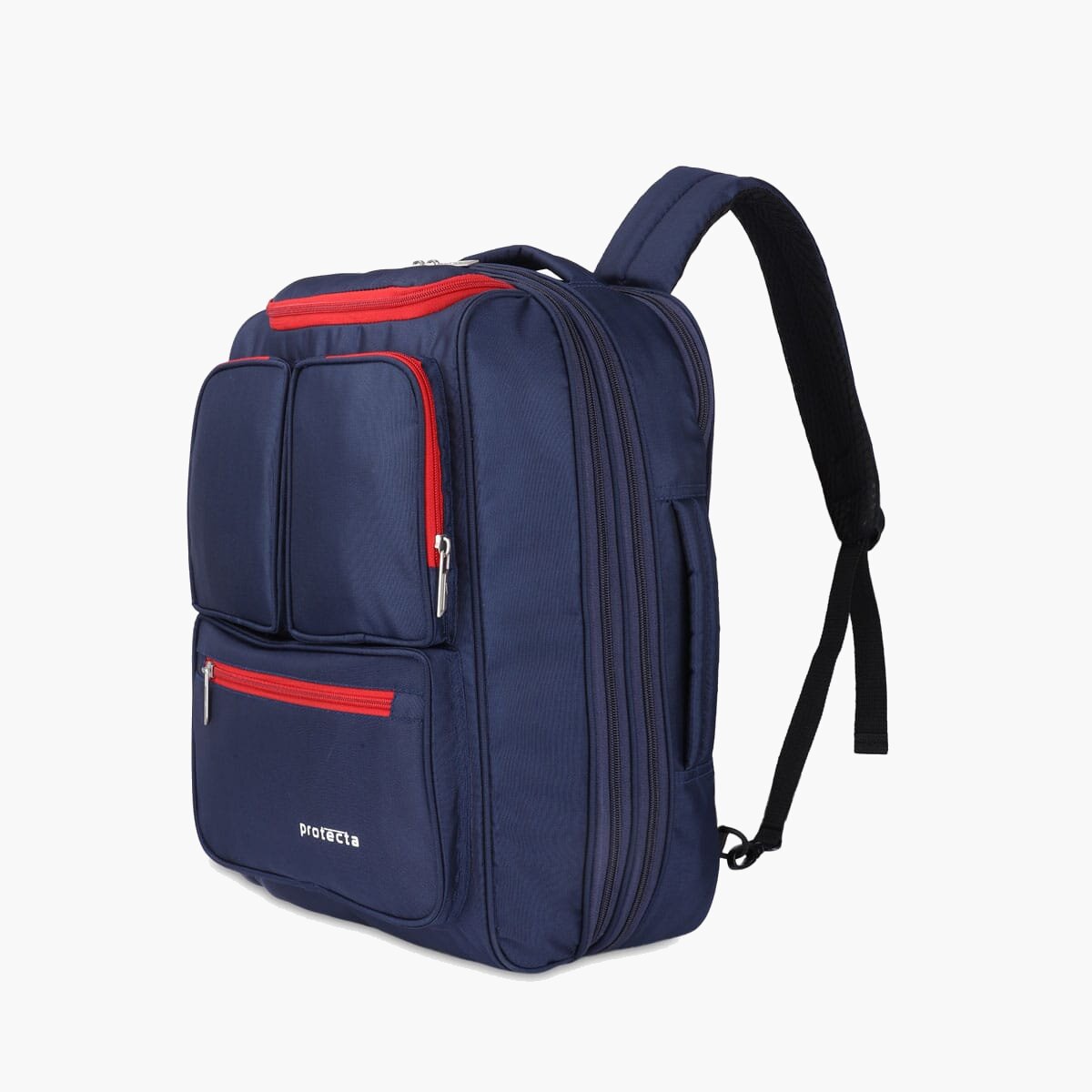 Navy-Red | Protecta Organised Chaos XL Travel Convertible Laptop Backapck-2