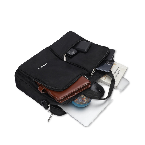 Black | Protecta Organised Chaos 2.0 Office Laptop Bag - 1