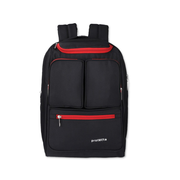 Black-Red | Protecta Organised Chaos XL Travel Convertible Laptop Backapck-Main