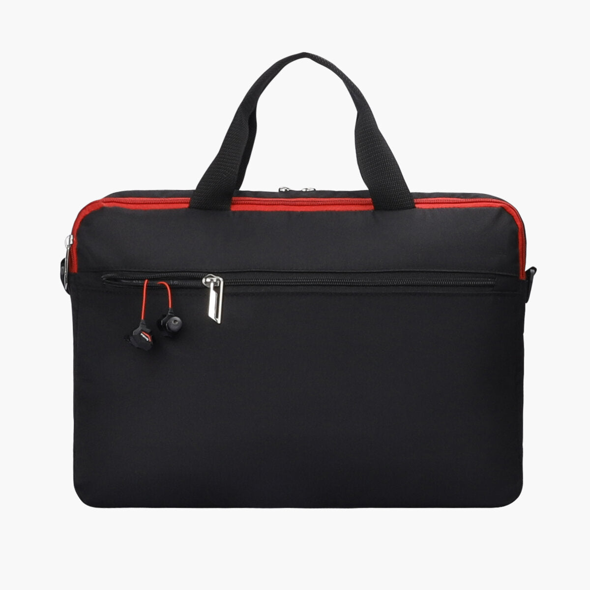 Black Red | Protecta Organised Chaos 2.0 Office Laptop Bag - 6