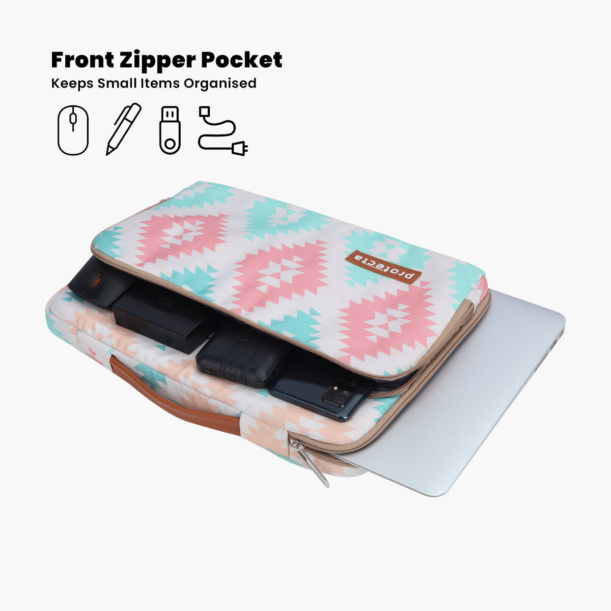 Aztec Print | Protecta Oscar Laptop Bag