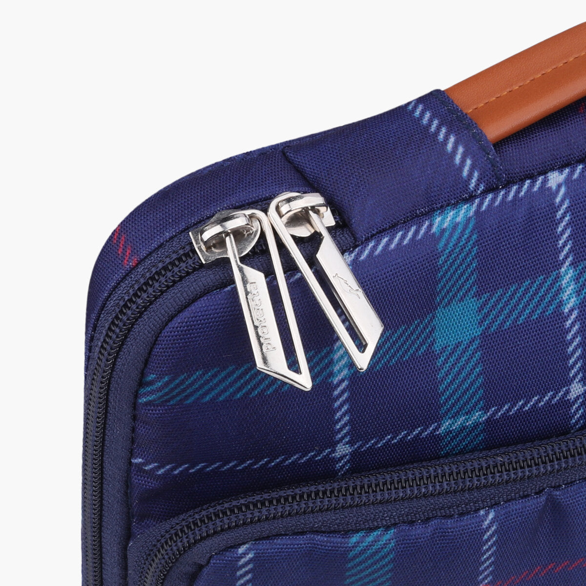 Plaid Print | Protecta Oscar Laptop Bag