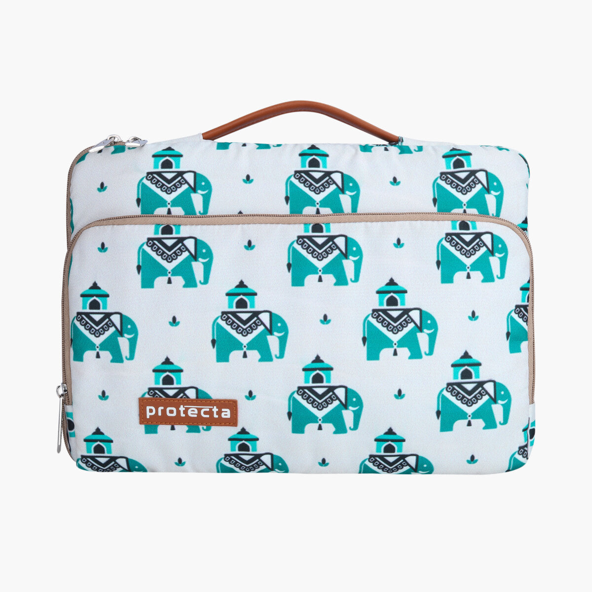 Elephants Print | Protecta Oscar Laptop Bag