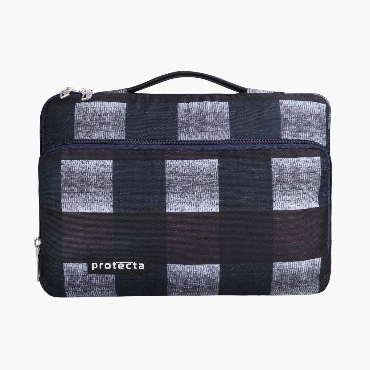 Distressed Checks Print | Protecta Oscar Laptop Bag