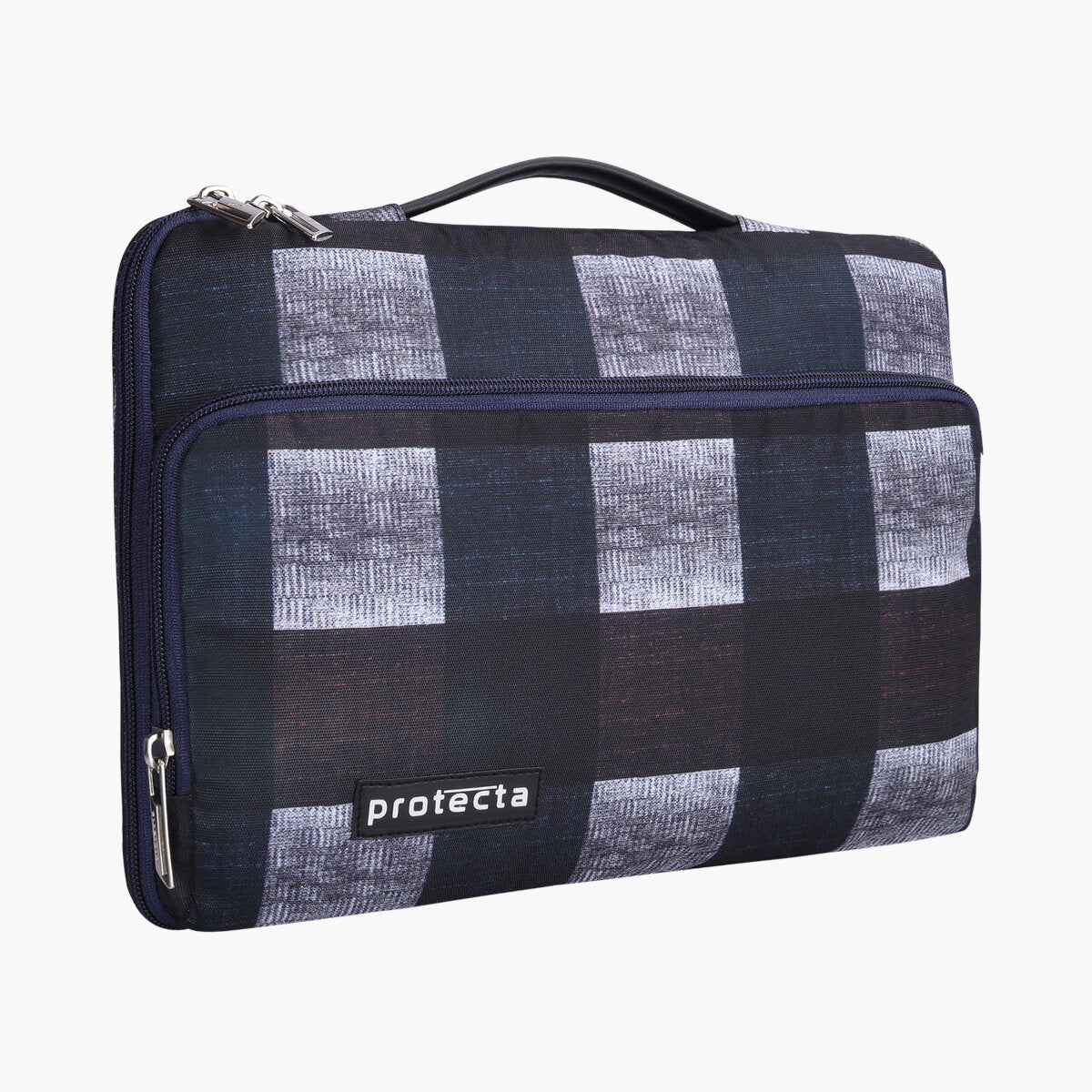 Distressed Checks Print | Protecta Oscar Laptop Bag