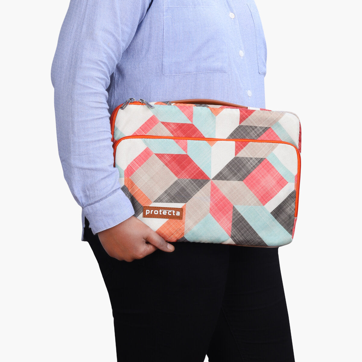 Geometric Print | Protecta Oscar Laptop Bag