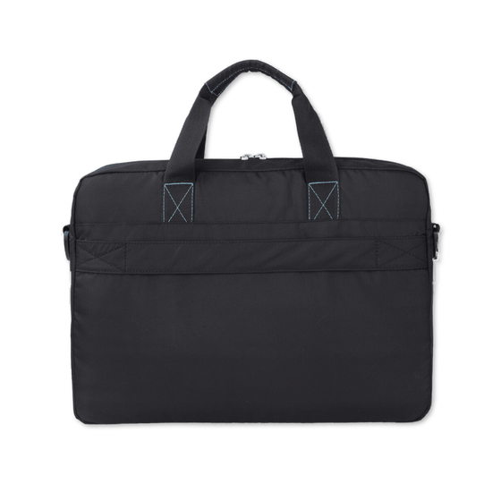 Black-Blue, Protecta Pace Laptop Office Bag-4