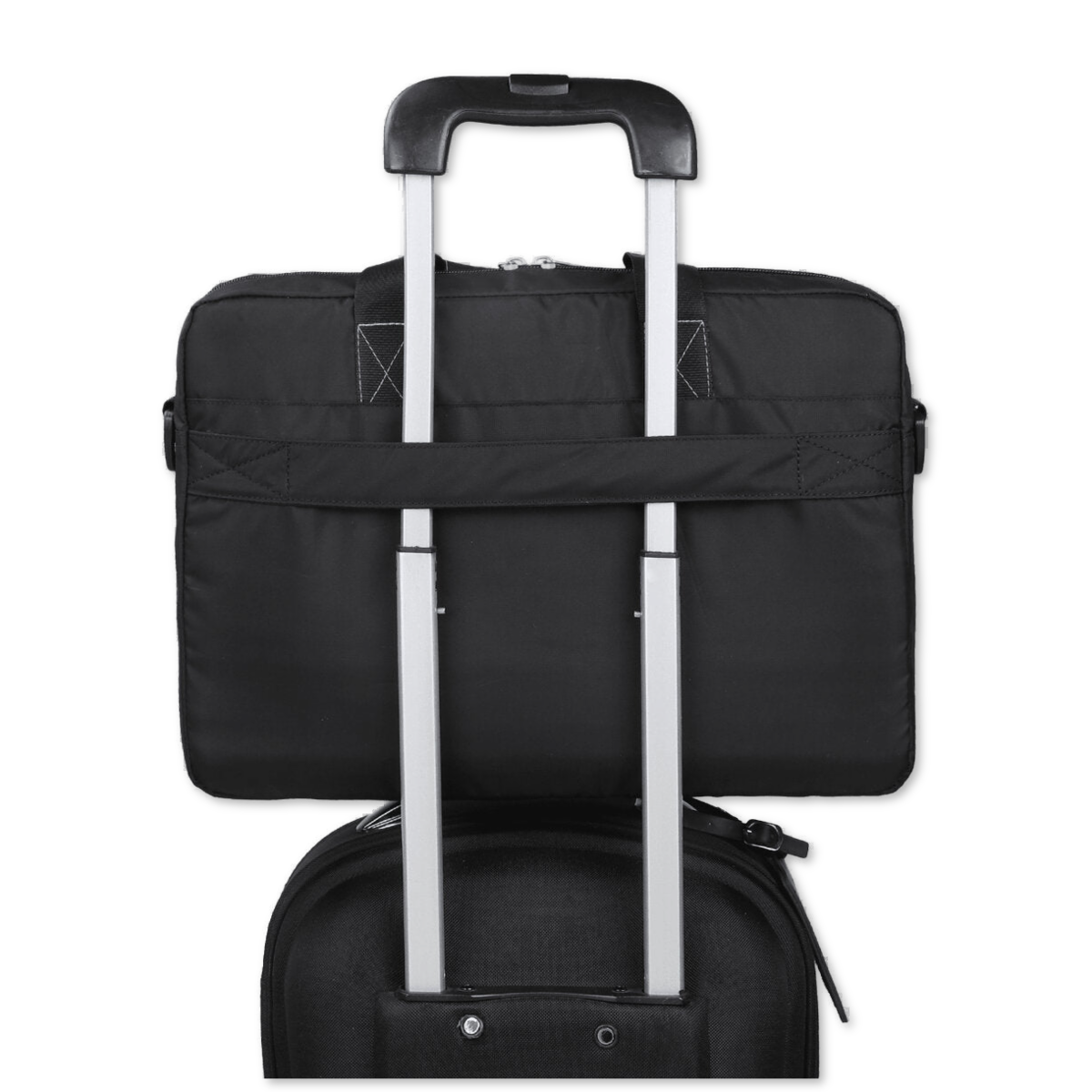 Black-Blue, Protecta Pace Laptop Office Bag-8