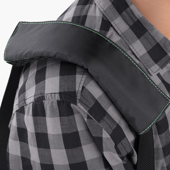 Black-Green | Protecta Pace Laptop Office Bag-6