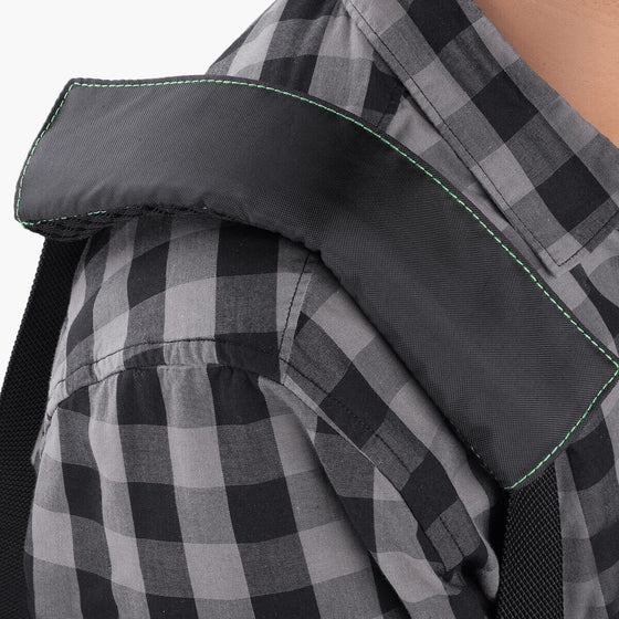 Black-Green | Protecta Pace Laptop Office Bag-6